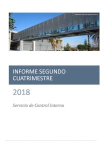 INFORME SEGUNDO CUATRIMESTRE 2018 EN PDF