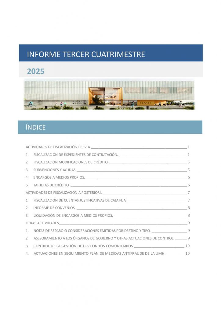INFORME 3º CUATRIM 2025